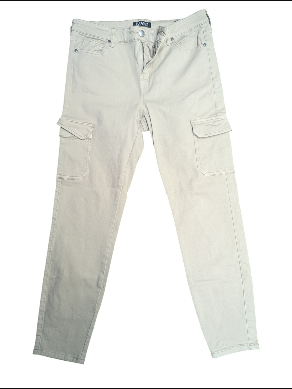 Buffalo David Bitton Light Beige Cargo Pants